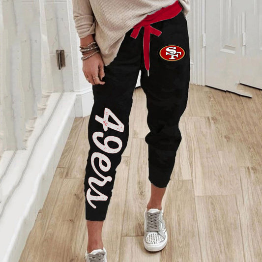 casual printed sports pants