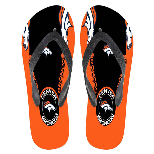 Denver Broncos Flip Flops