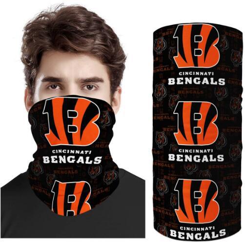 Russ Cincinnati Bengals Outdoor Cycling Mask Magic Headscarf Multi-Purpose Bib Wristband