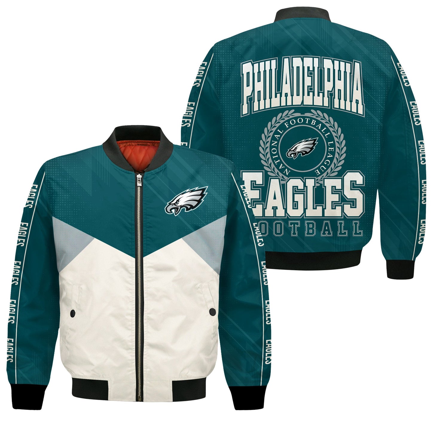 Philadelphia Eagles Football Team 2025 - 26 Personality, Outstanding Bomber Jacket