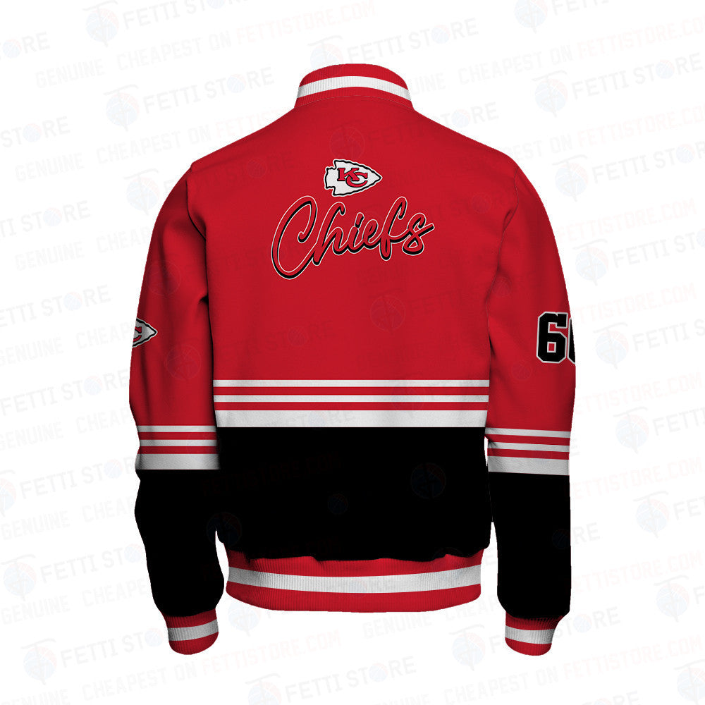 Kansas City Chiefs - National Football League AOP Varsity Jacket V4