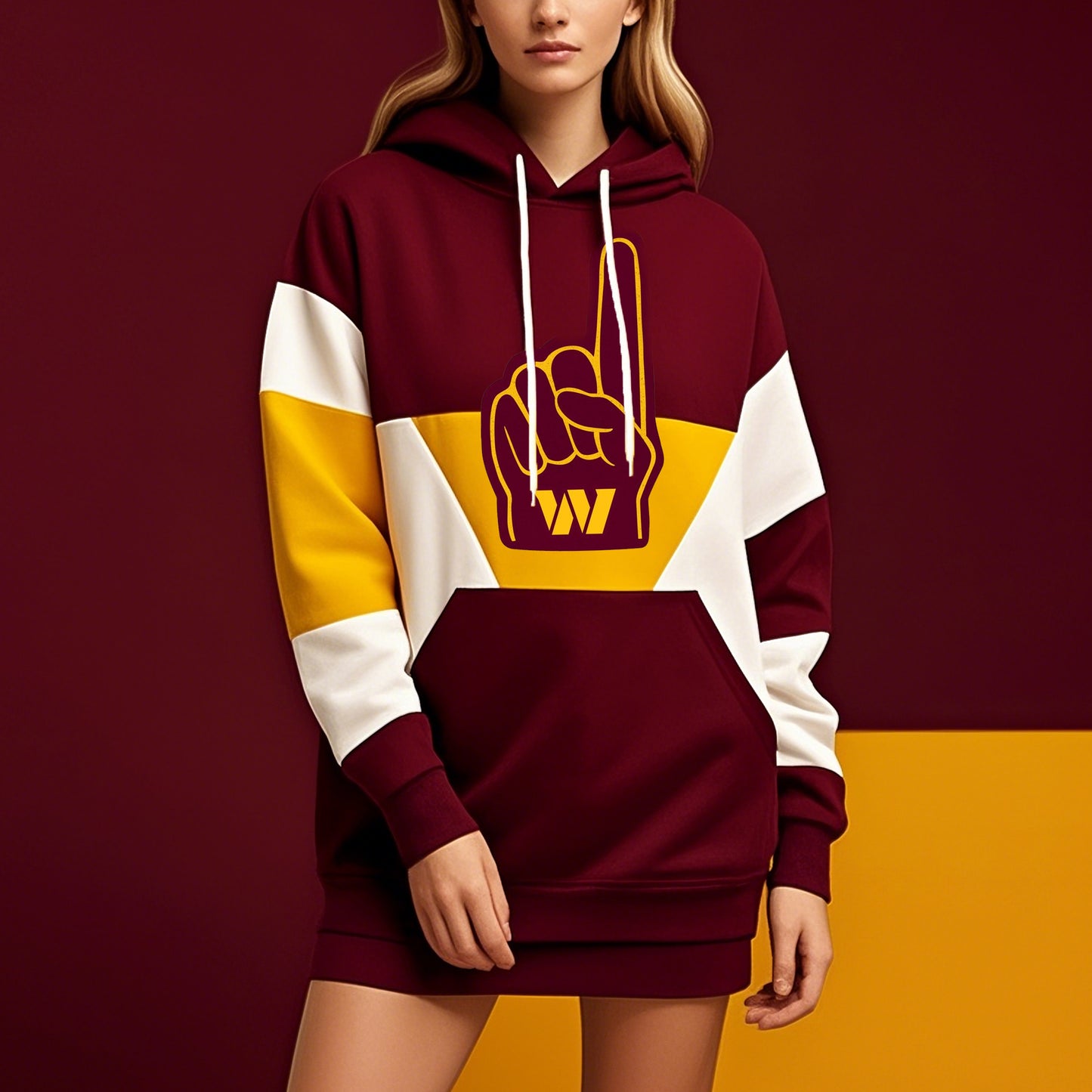 Washington Commanders Women's Hoodie Dress