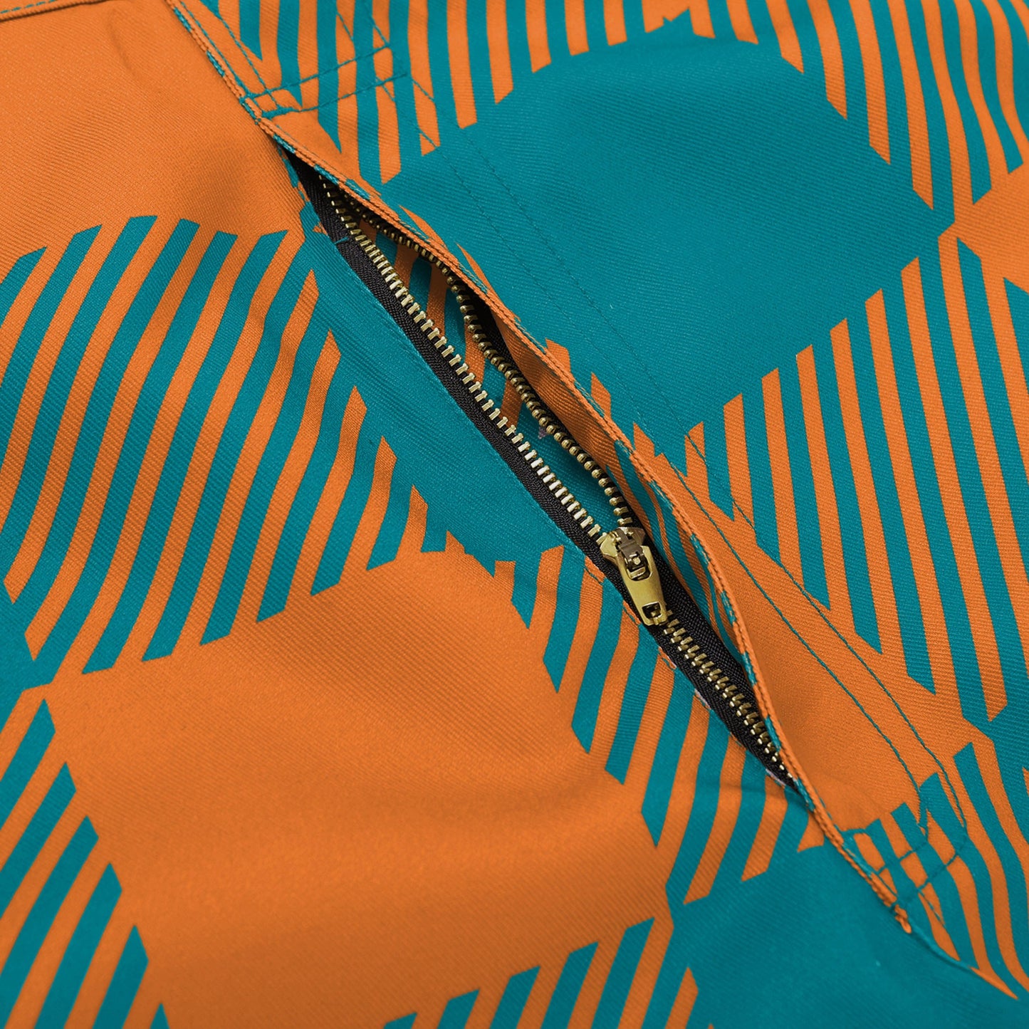 Miami Dolphins Mens Plaid Bib Overalls