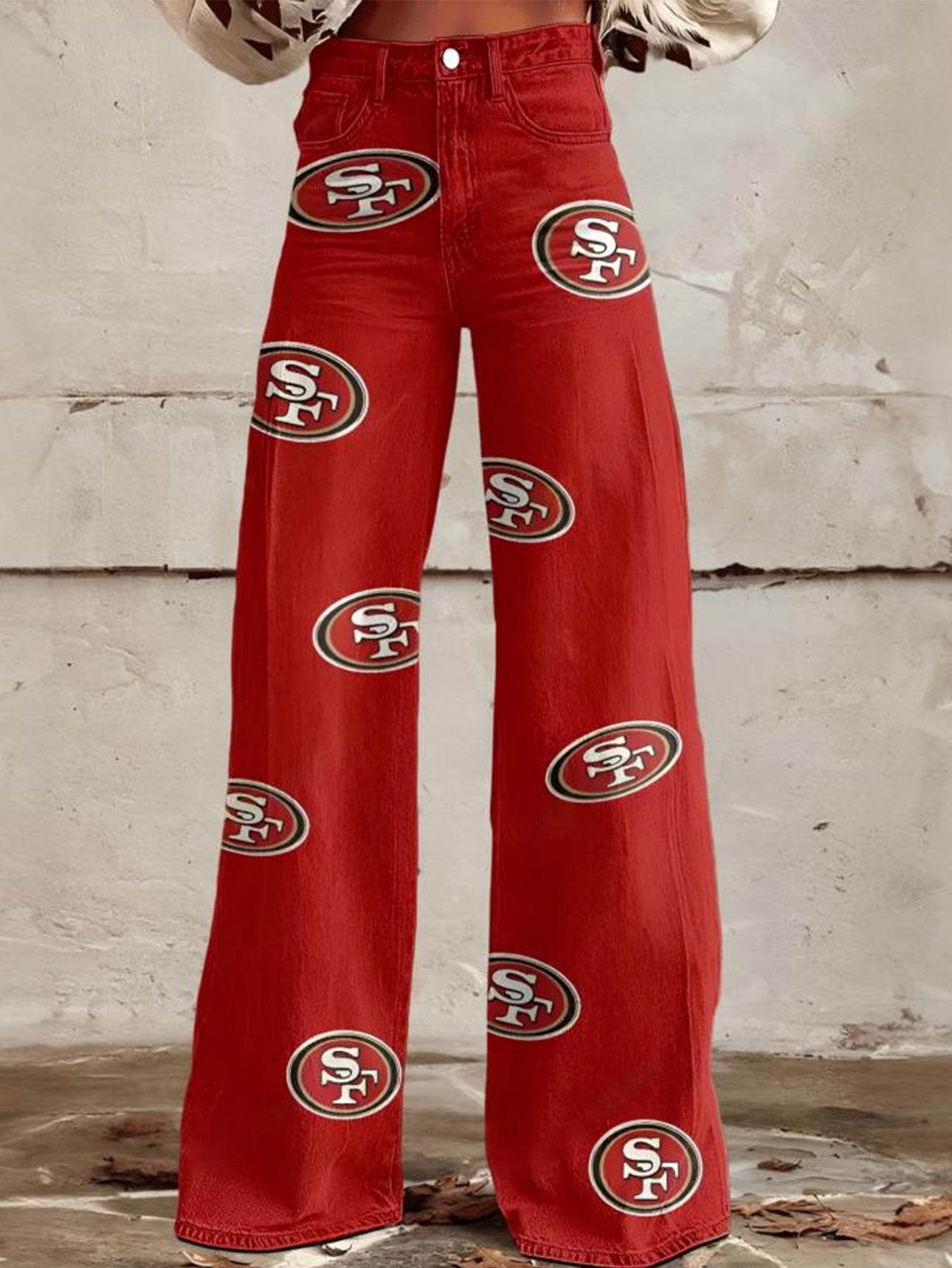 Women's Vintage casual wide LegPants