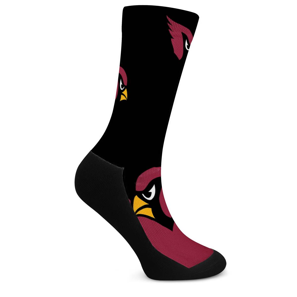 Arizona Cardinals For Bare Feet Crew Socks