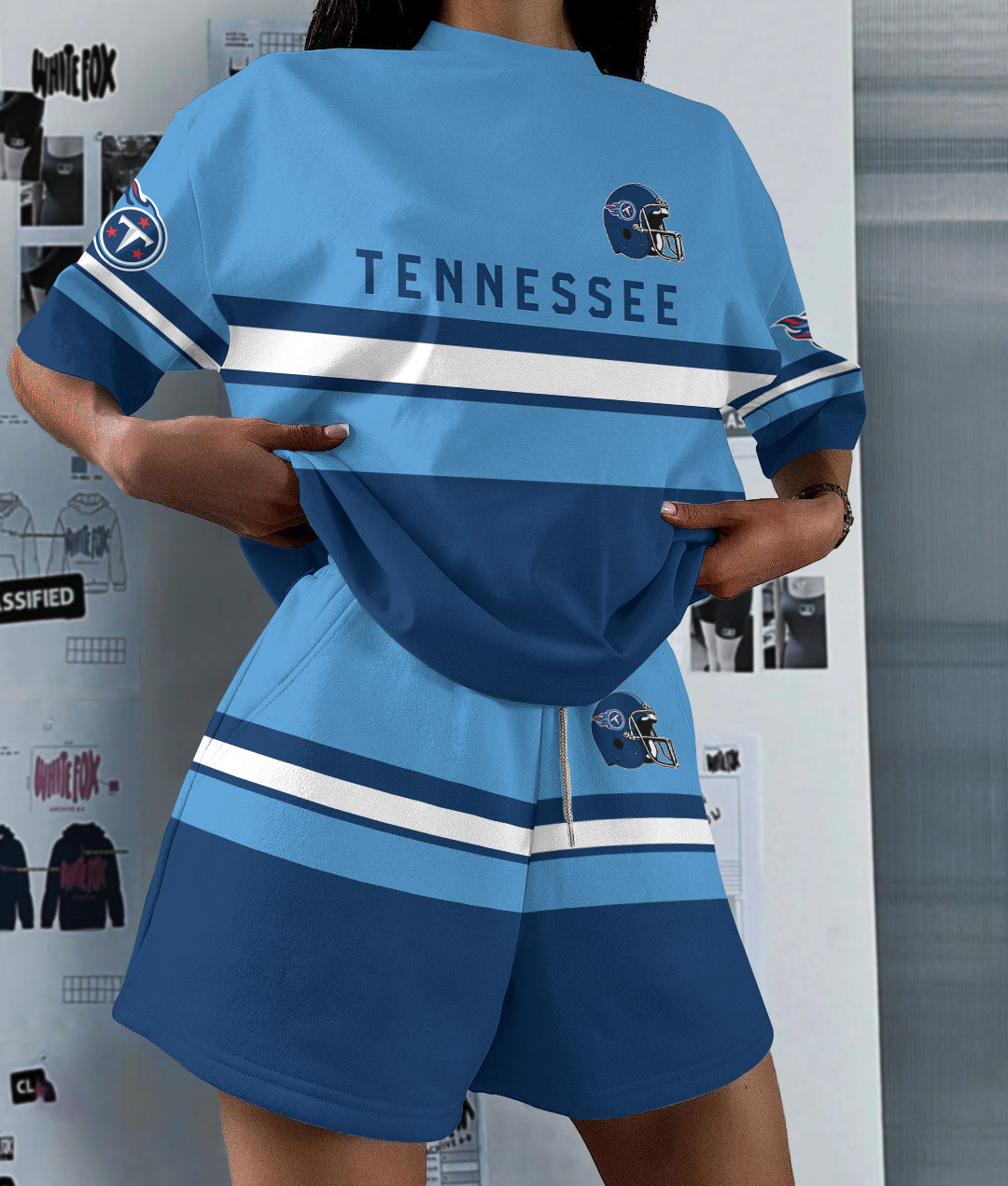 Tennessee Titans Limited Edition Women's T-Shirt & Short Set