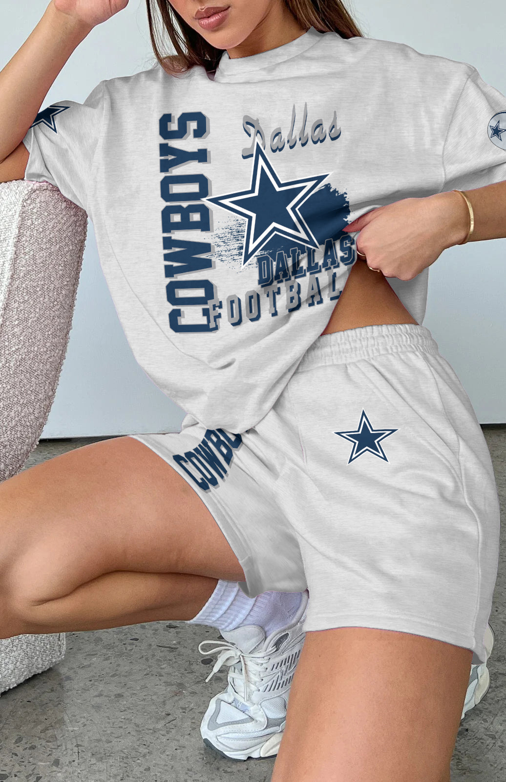 Dallas Cowboys Limited Edition Women's T-Shirt & Short Set