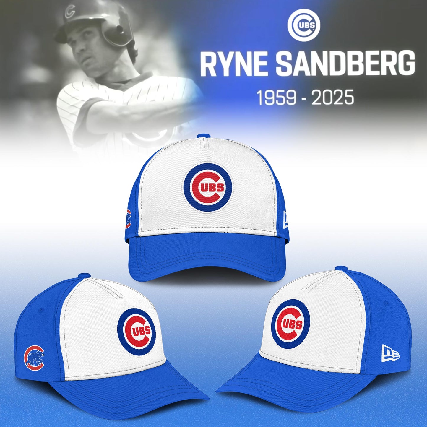 Ryne Sandberg 1959 2025 FO23VER Jersey