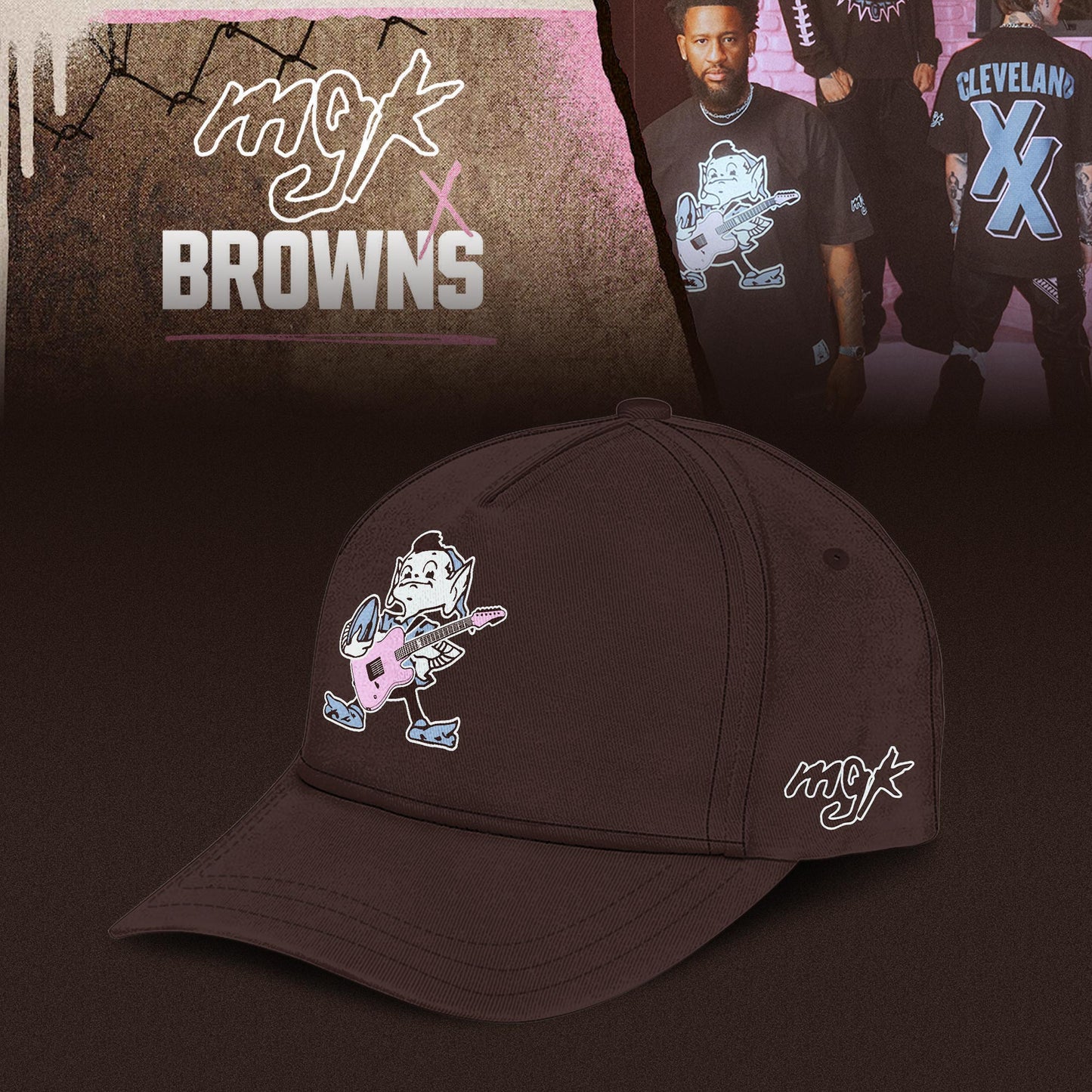 Cleveland Browns x MGK Limited Editions Jersey
