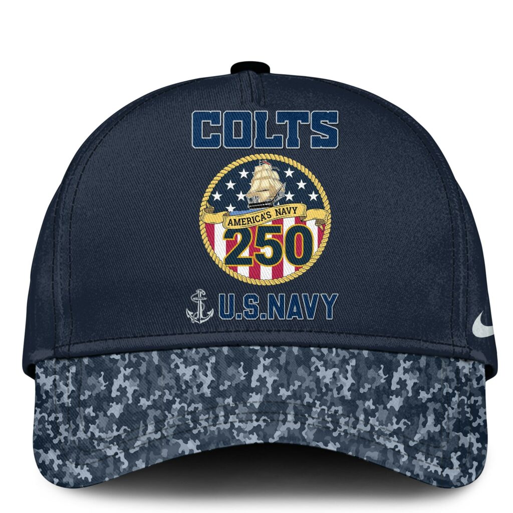 Indianapolis Colts Navy 250th Birthday Hoodie Limited Edions