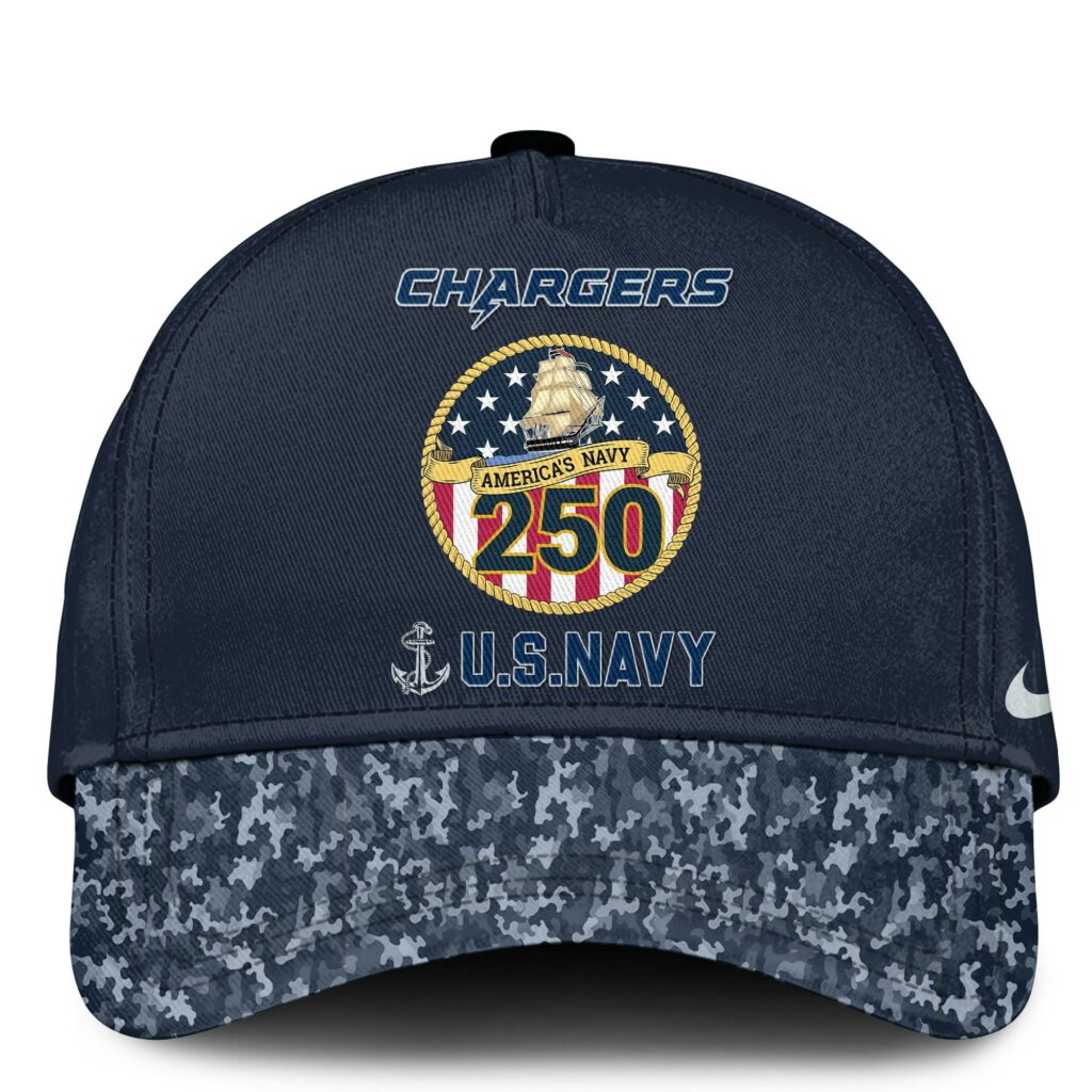 Los Angeles Chargers Navy 250th Birthday Hoodie Limited Edions