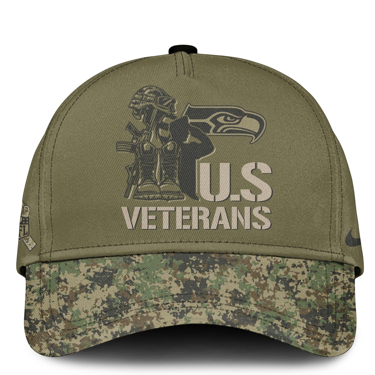 Seattle Seahawks - Veteran Day 2025 Hoodie Limited Edions