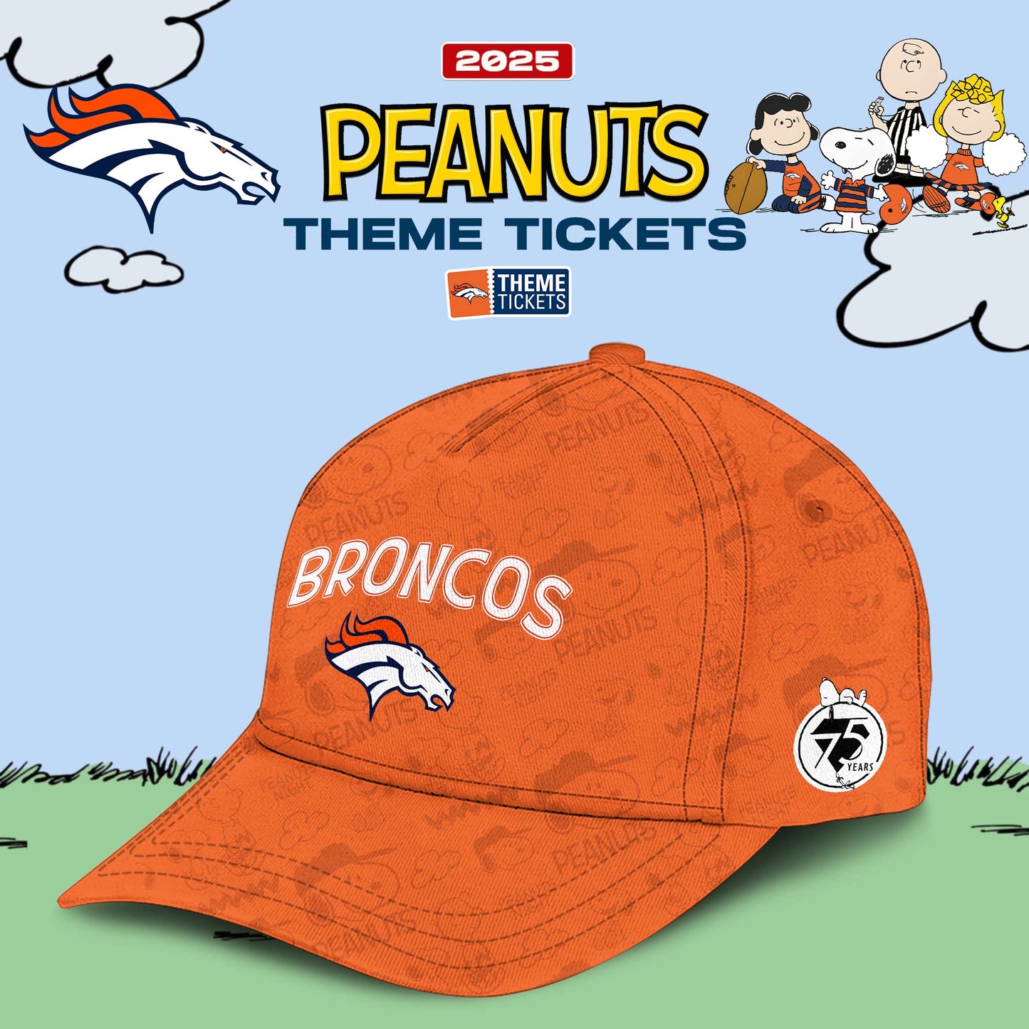 Denver Broncos x Peanuts Limited Editions 2025 Hoodie