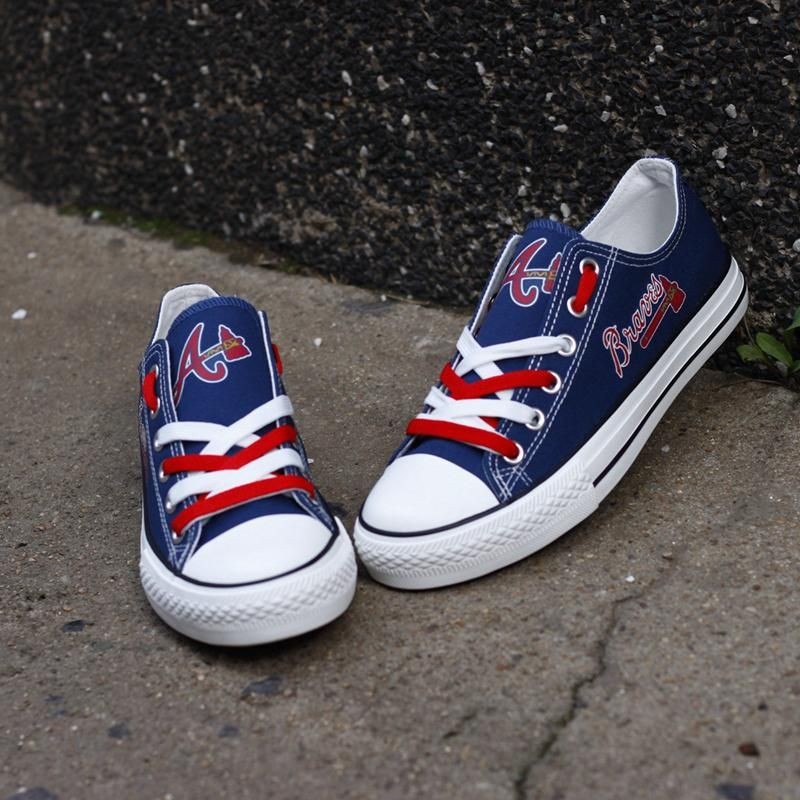 Casual printed low-top canvas shoes unisex