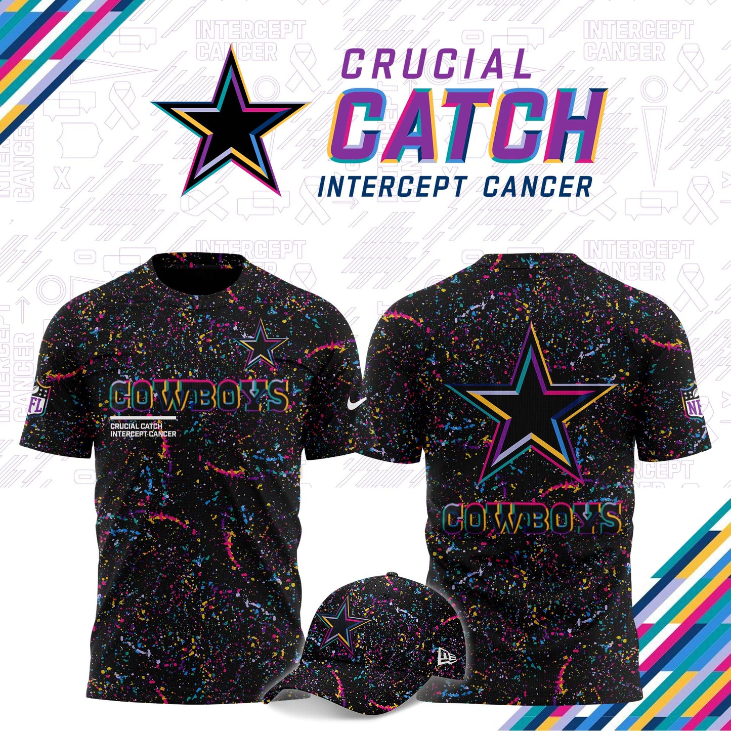 _ Dallas Cowboys Crucial Catch 2025 Limited T-Shirt