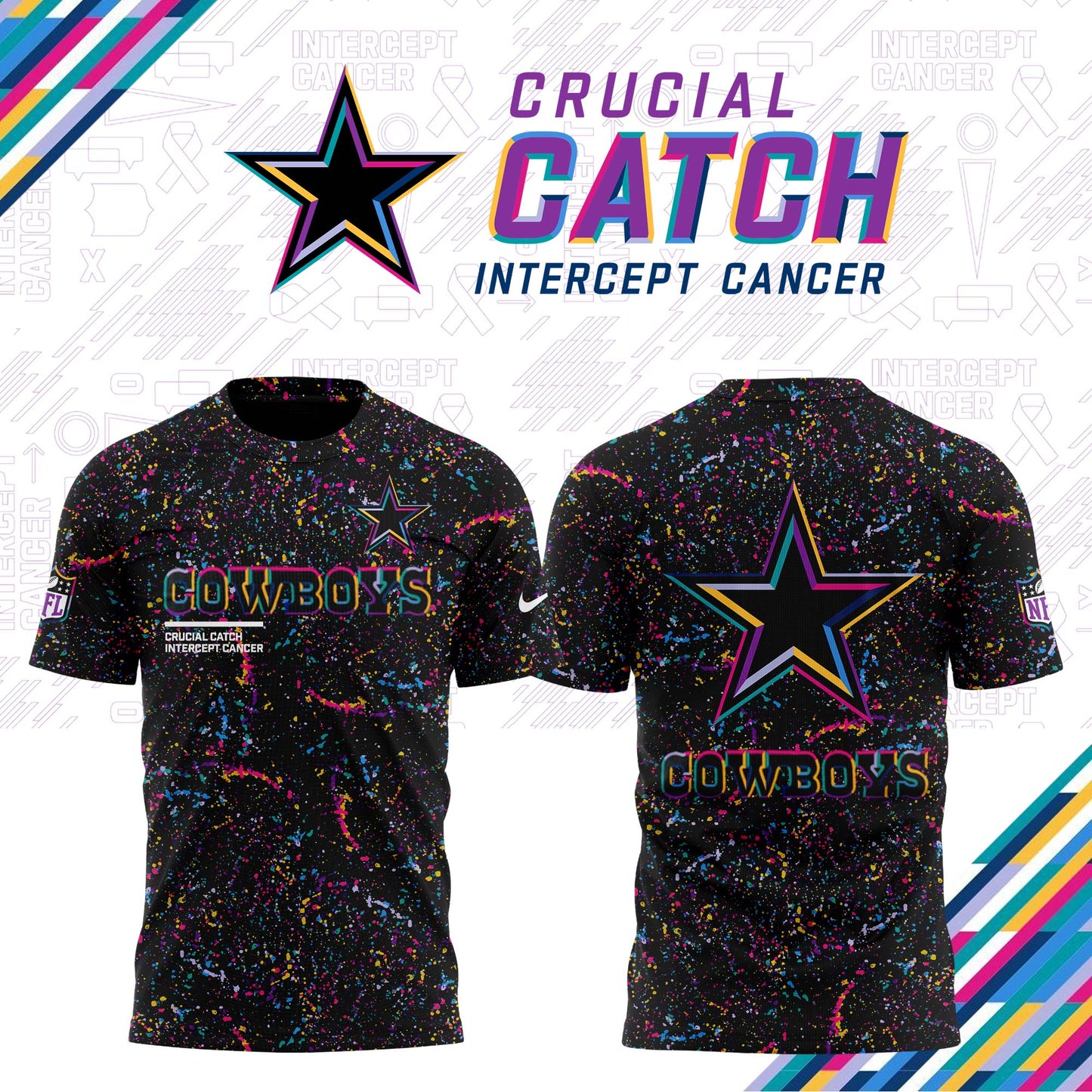 _ Dallas Cowboys Crucial Catch 2025 Limited T-Shirt