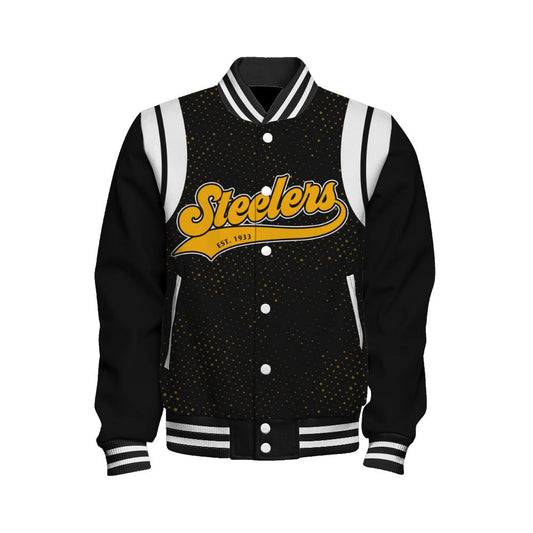 Pittsburgh Steelers National Football League 2025 Make Your Mark Unisex Varsity Jacket