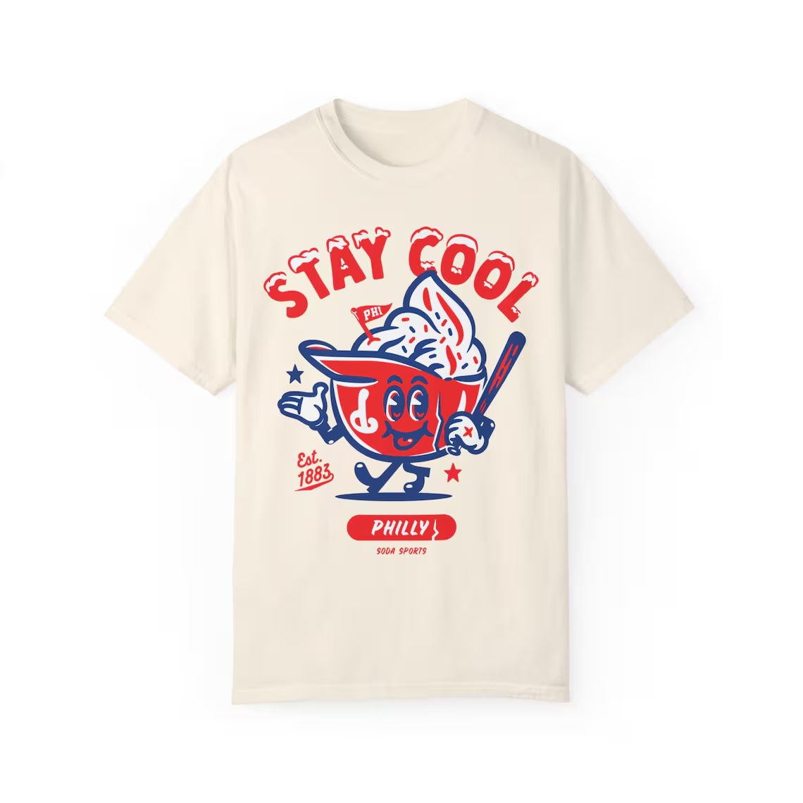 ( 4 colors)Philadelphia Phillies Stay Cool unisex t-shirt