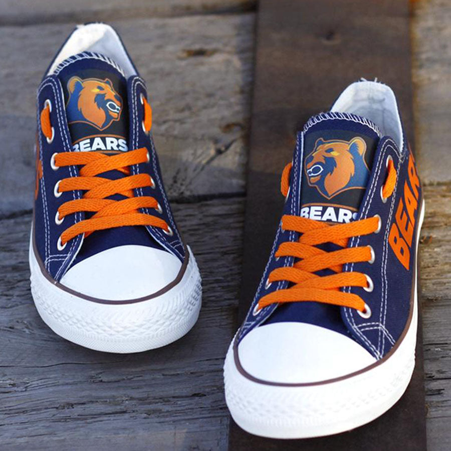 Casual printed low-top canvas shoes unisex