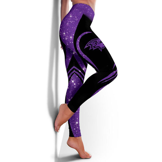 Casual fashion contrast printed Leggings