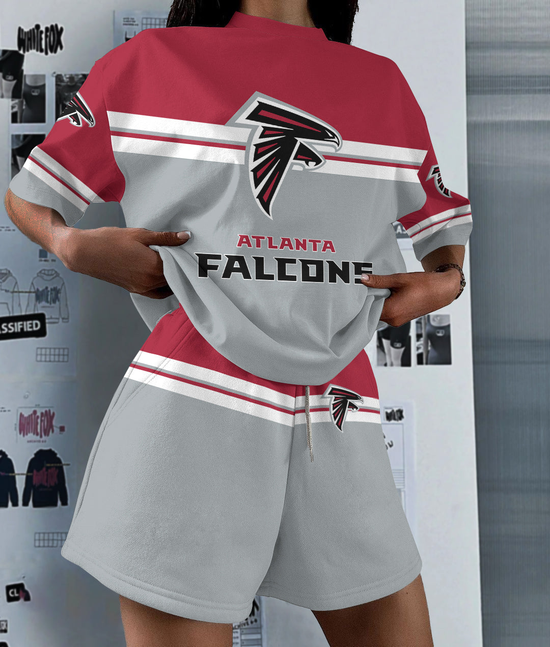 Atlanta Falcons Limited Edition Women's T-Shirt & Short Set