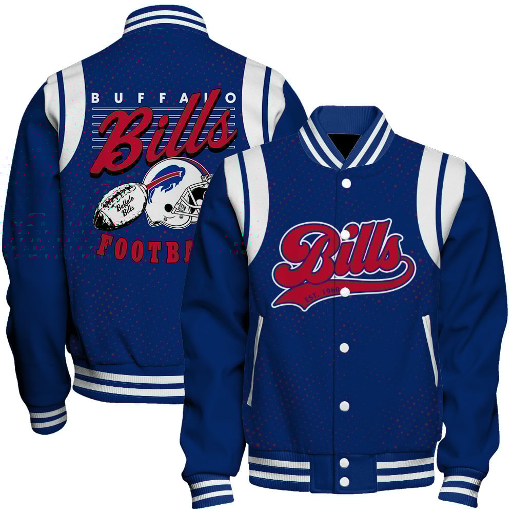 Buffalo Bills National Football League 2025 Make Your Mark Unisex Varsity Jacket
