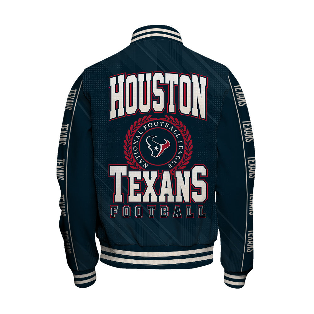 Houston Texans Football Team 2025 - 26 Personality, Outstanding Unisex Varsity Jacket