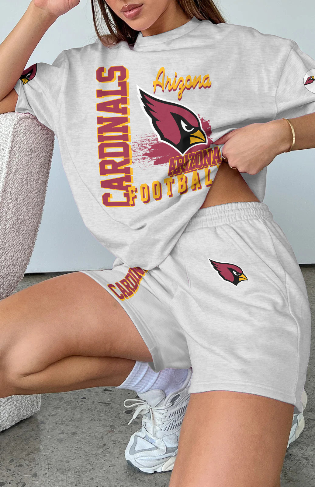 Arizona Cardinals Limited Edition Women's T-Shirt & Short Set