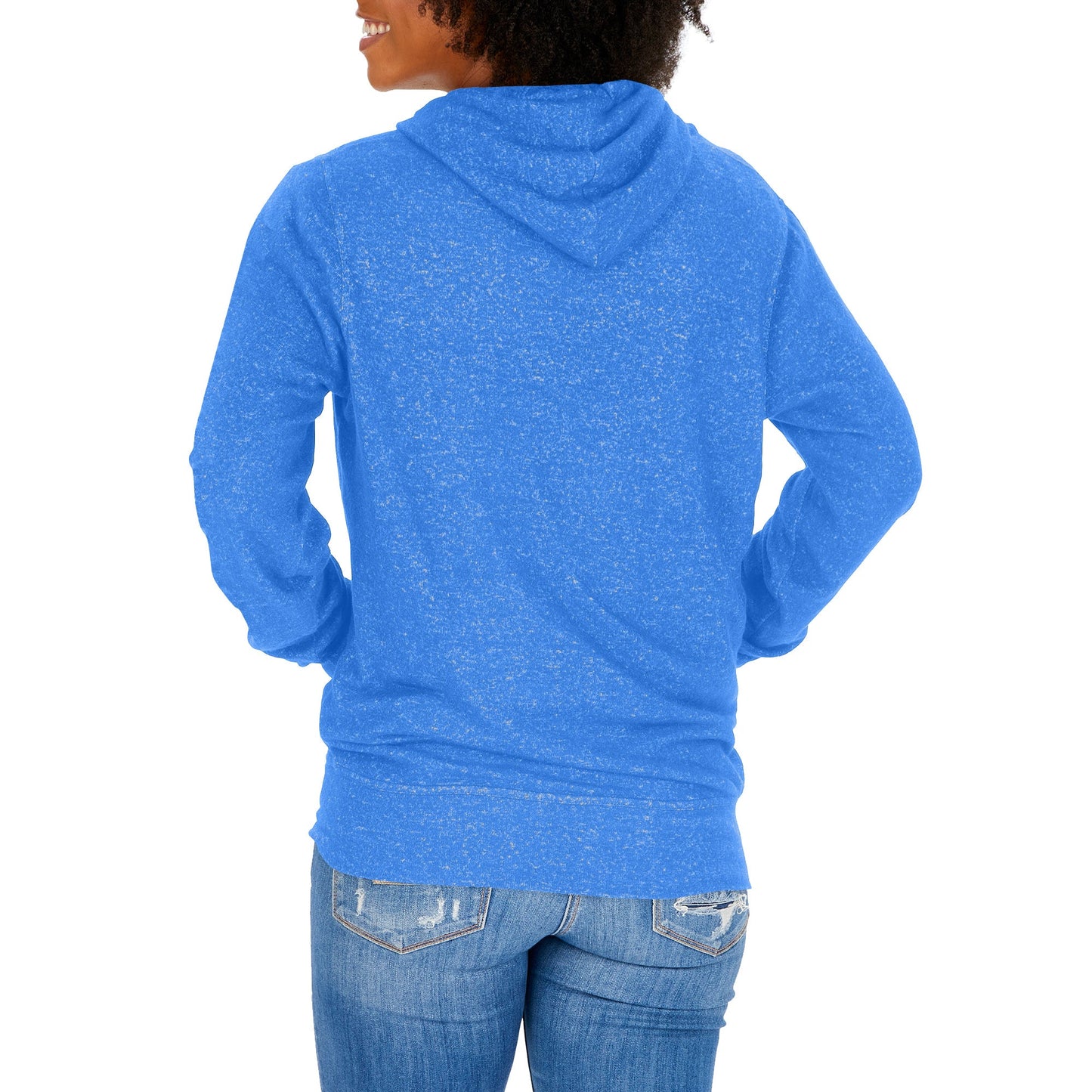 Zubaz NFL Women's Los Angeles Chargers Team Color Soft Hoodie