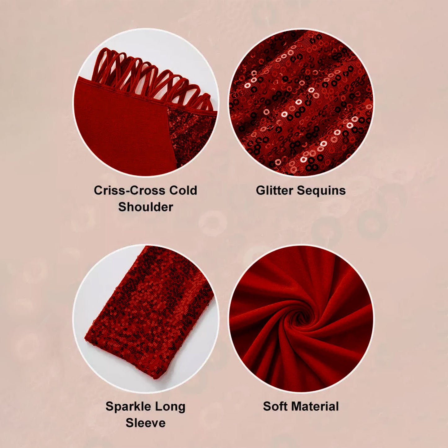 Color-Blocked Criss-Cross One Shoulder Blouse