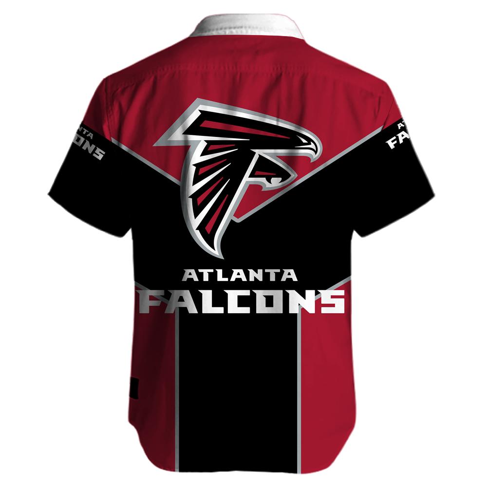 Atlanta Falcons Button Up Tee Shirt