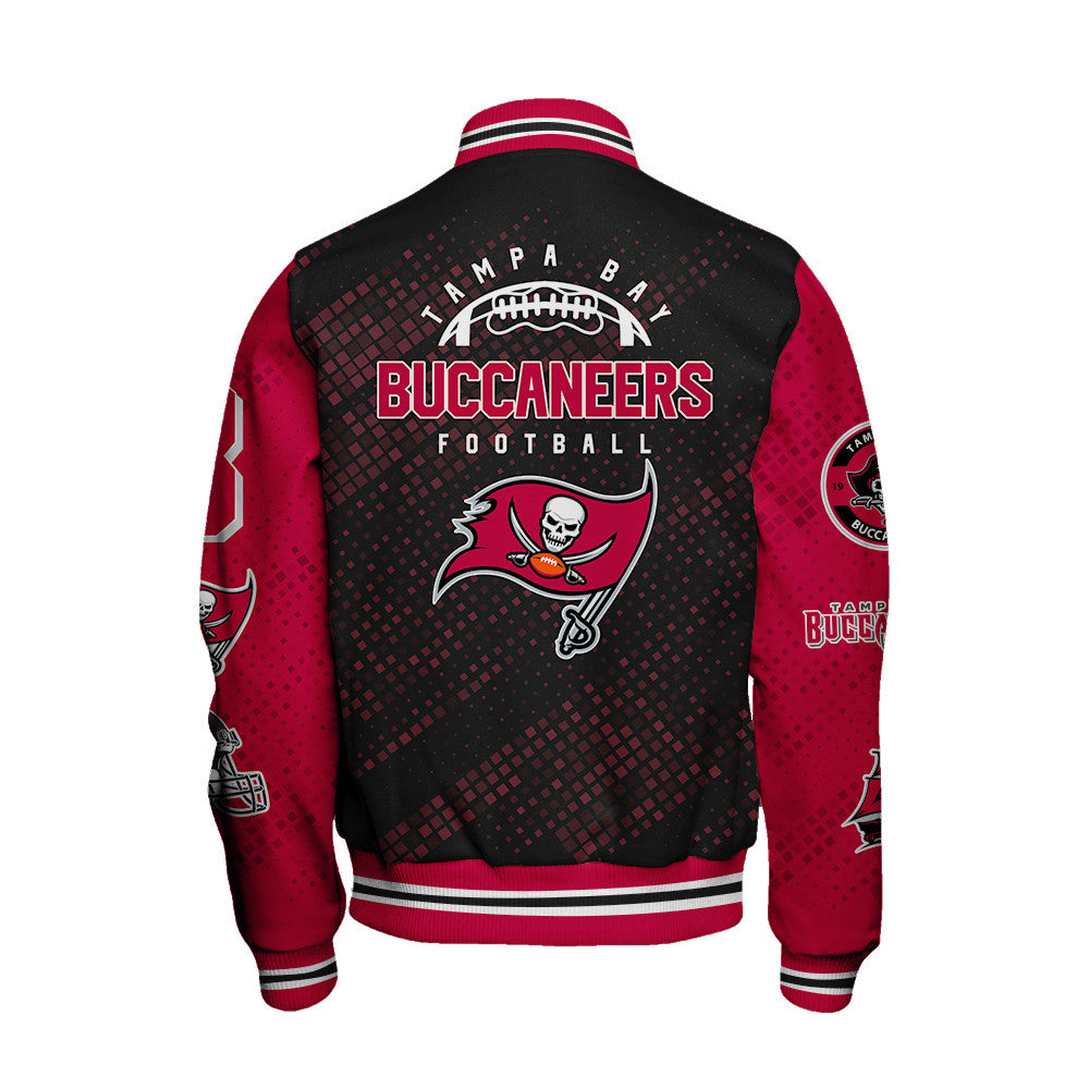Tampa Bay Buccaneers National Football League Pattern Varsity Jacket V13
