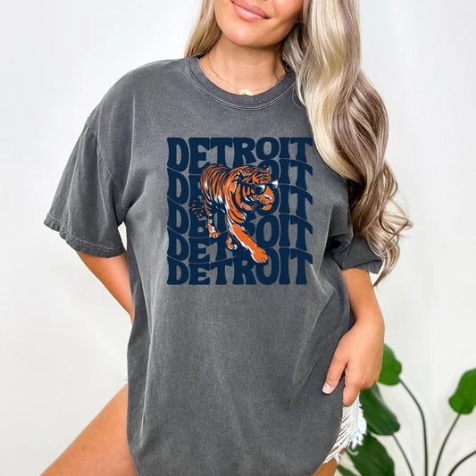 Detroit Tigers Baseball Tshirt