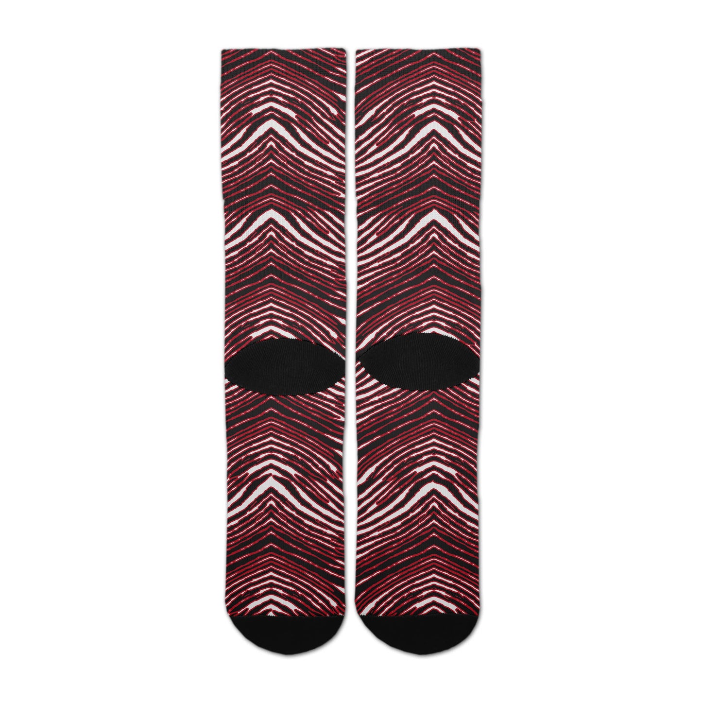 Zubaz By For Bare Feet NFL Zubified Adult and Youth Dress Socks, Atlanta Falcons, One Size