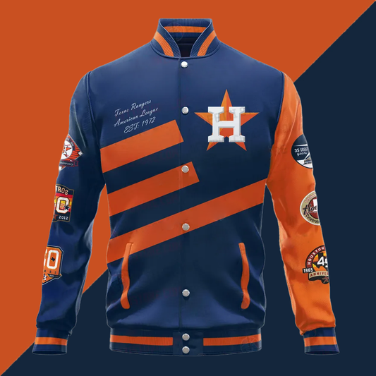 Houston Astros Major League Baseball Unisex Varsity Jacket