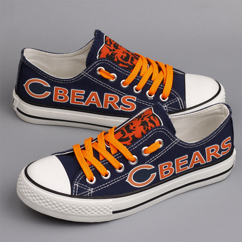 Casual printed low-top canvas shoes unisex