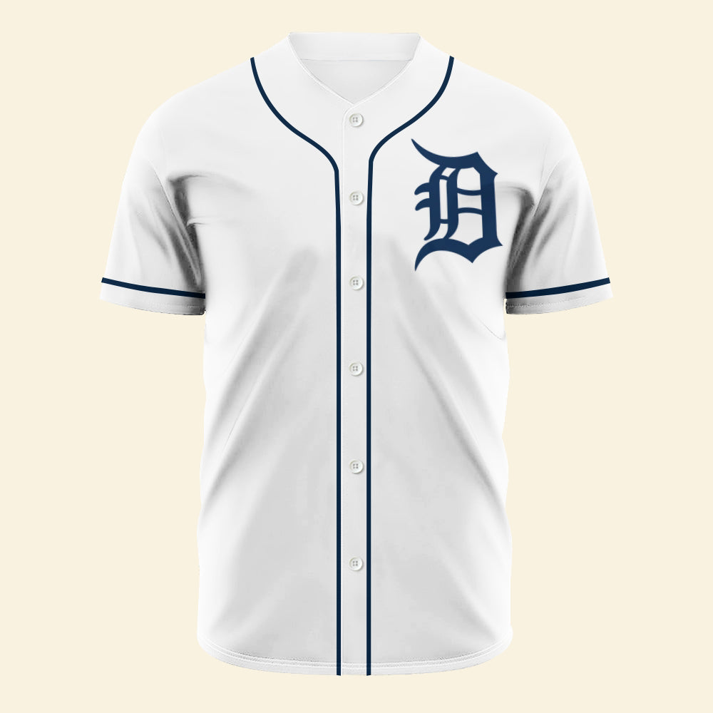 Detroit Tigers Baseball Jersey