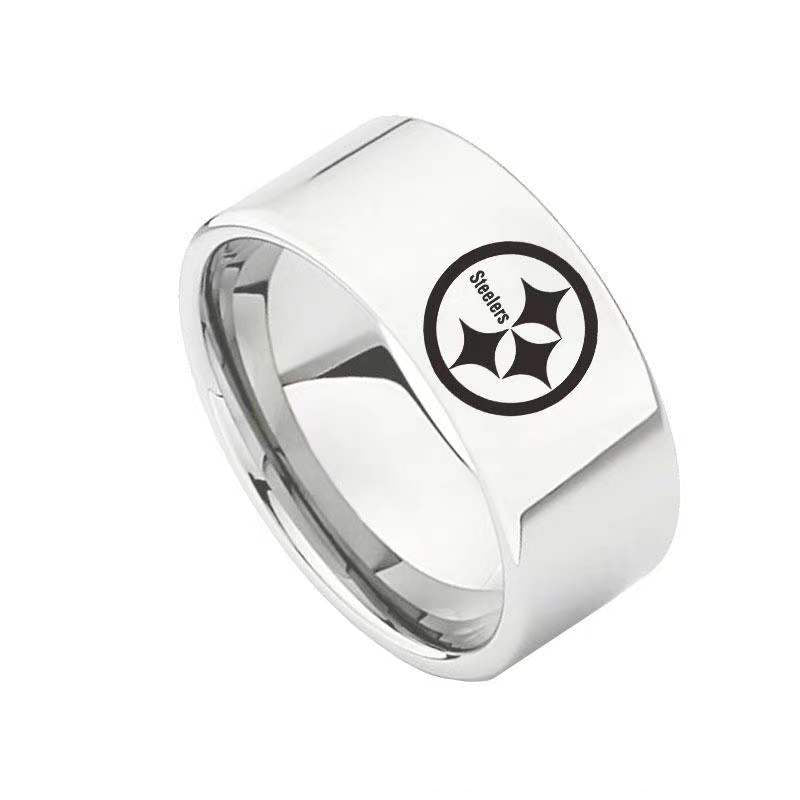 Titanium Steel Approx Glossy Ring