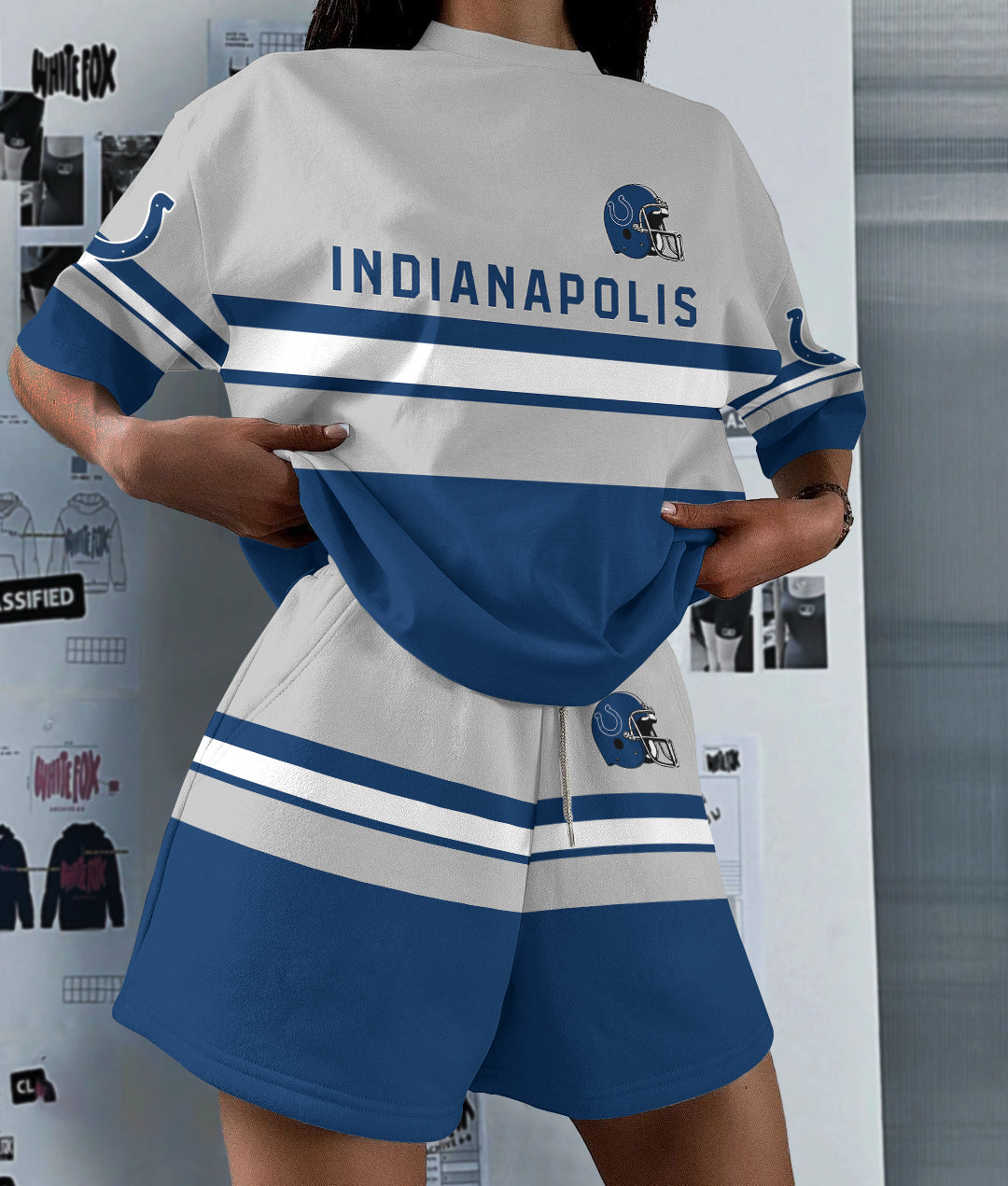Indianapolis Colts Limited Edition Women's T-Shirt & Short Set