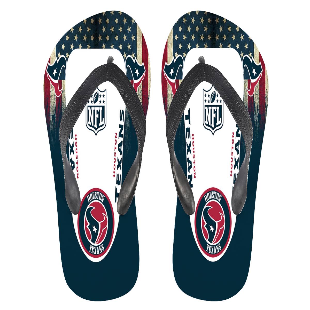 Houston Texans Flip Flops