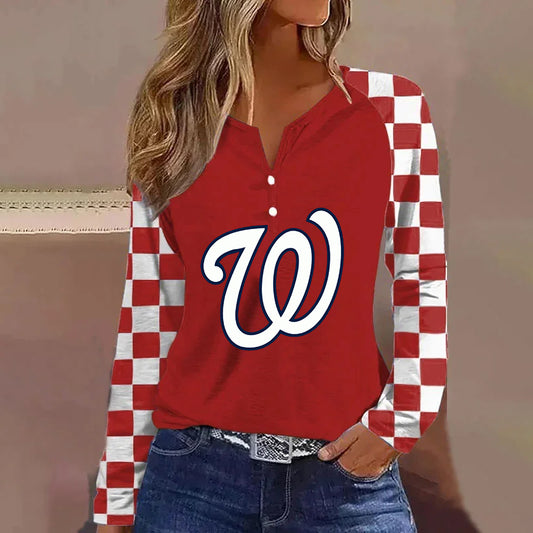 V NECK SHIFT CASUAL BLOUSE