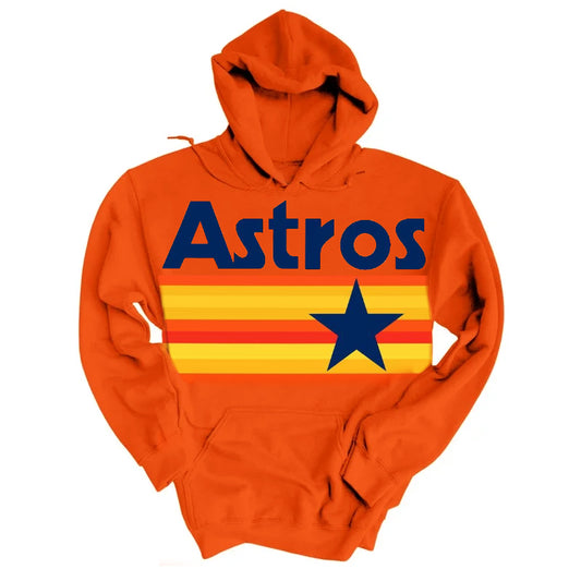 Fashion casual printed long sleeved Hoodie