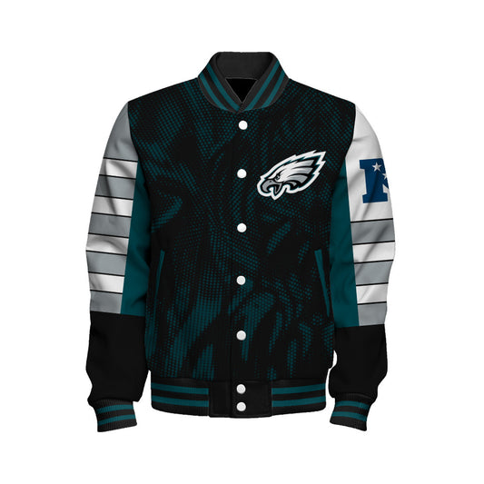 Philadelphia Eagles Football Team 2025 - 26 Wear Your Passion Unisex Varsity Jacket
