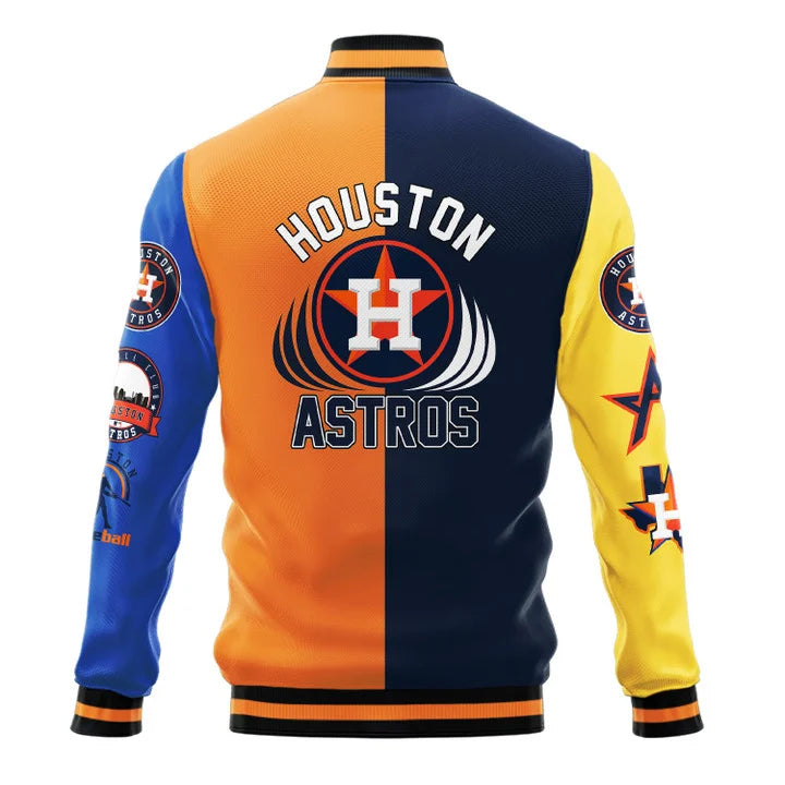 Houston Astros Major League Baseball Unisex Varsity Jacket