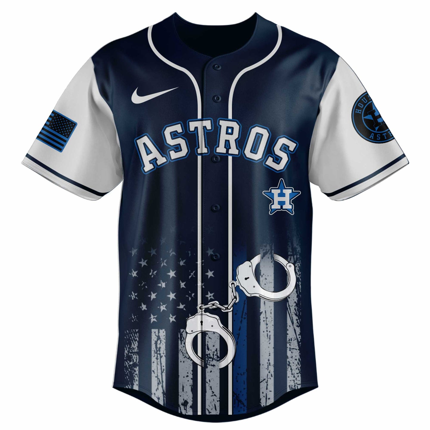 Houston Astros x Law Enforcement Appreciation Day Jersey Limited
