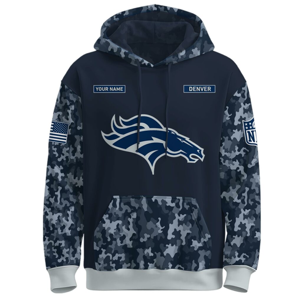 Denver Broncos Navy 250th Birthday Hoodie Limited Edions