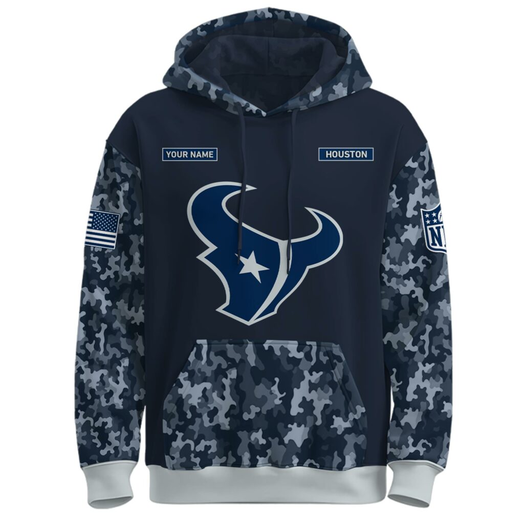 Houston Texans Navy 250th Birthday Hoodie Limited Edions