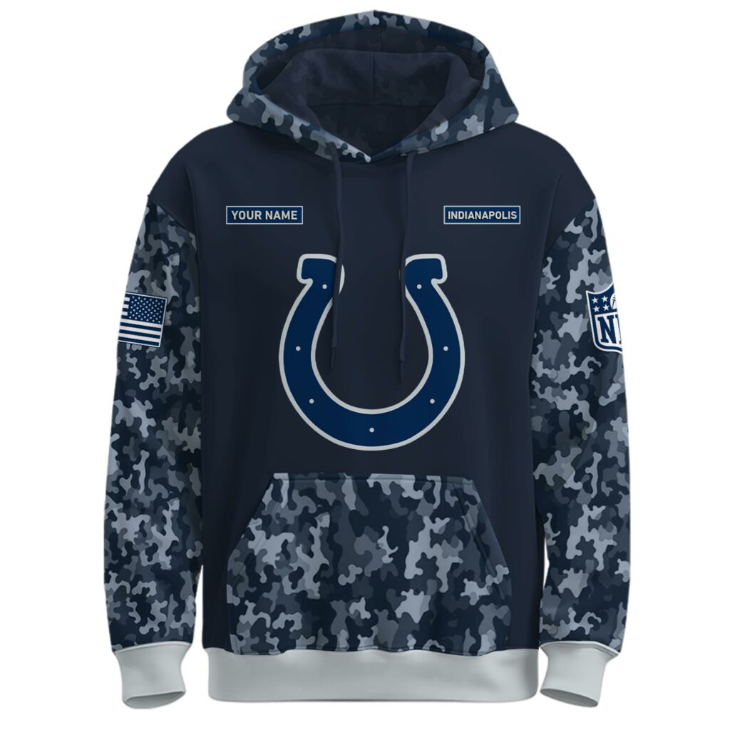 Indianapolis Colts Navy 250th Birthday Hoodie Limited Edions