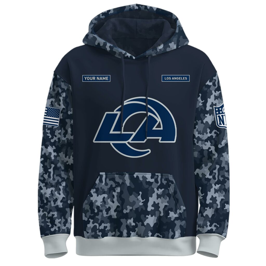 Los Angeles Rams Navy 250th Birthday Hoodie Limited Edions
