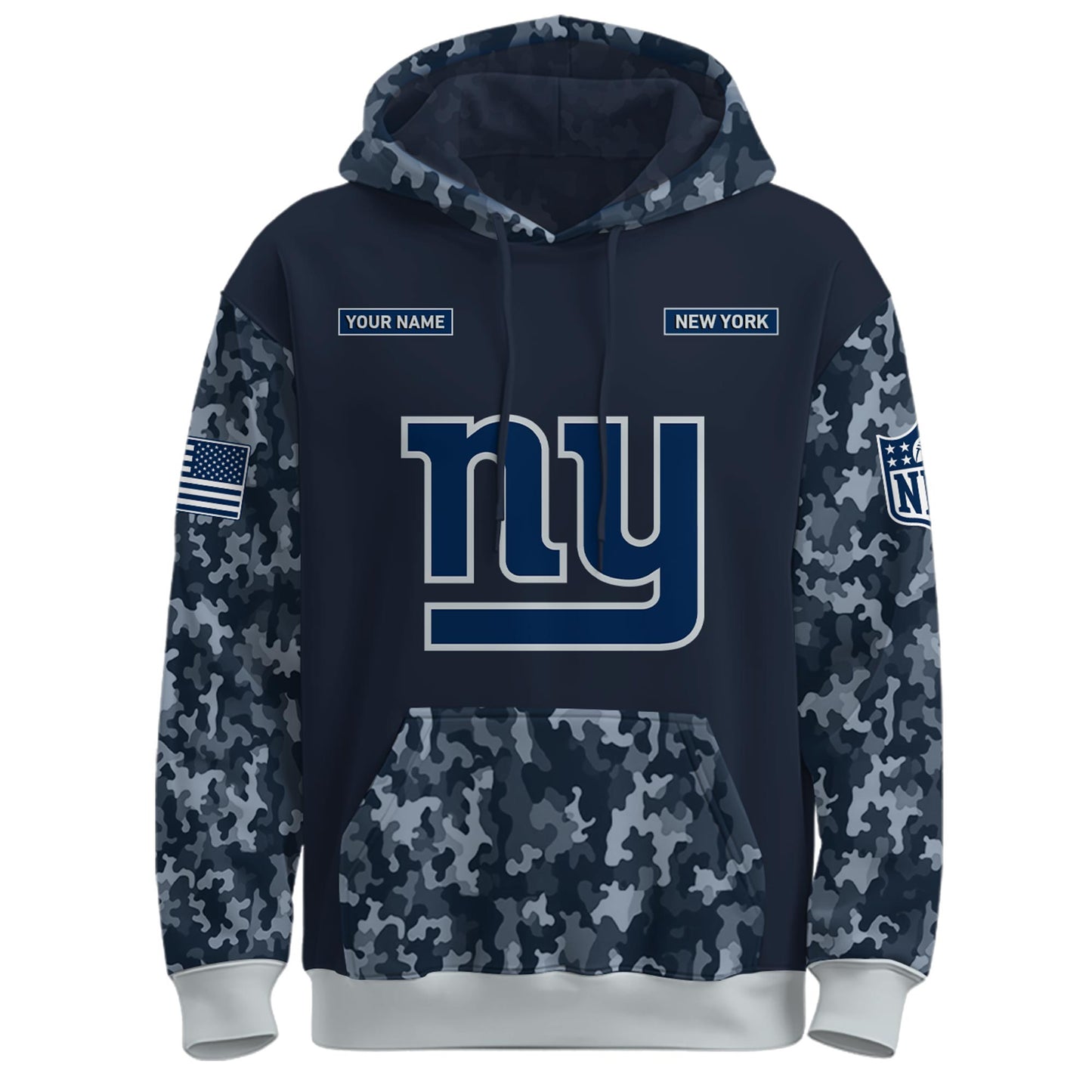 New York Giants Navy 250th Birthday Hoodie Limited Edions
